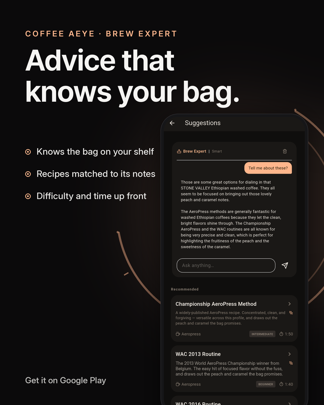 Brew Expert advice