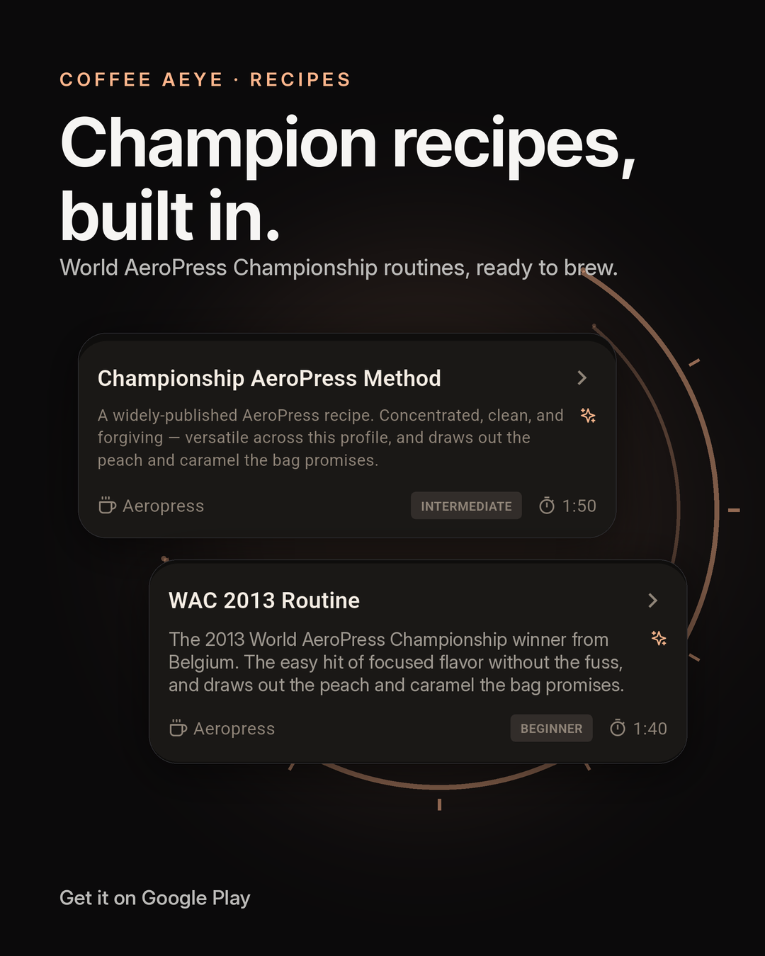 Champion recipes