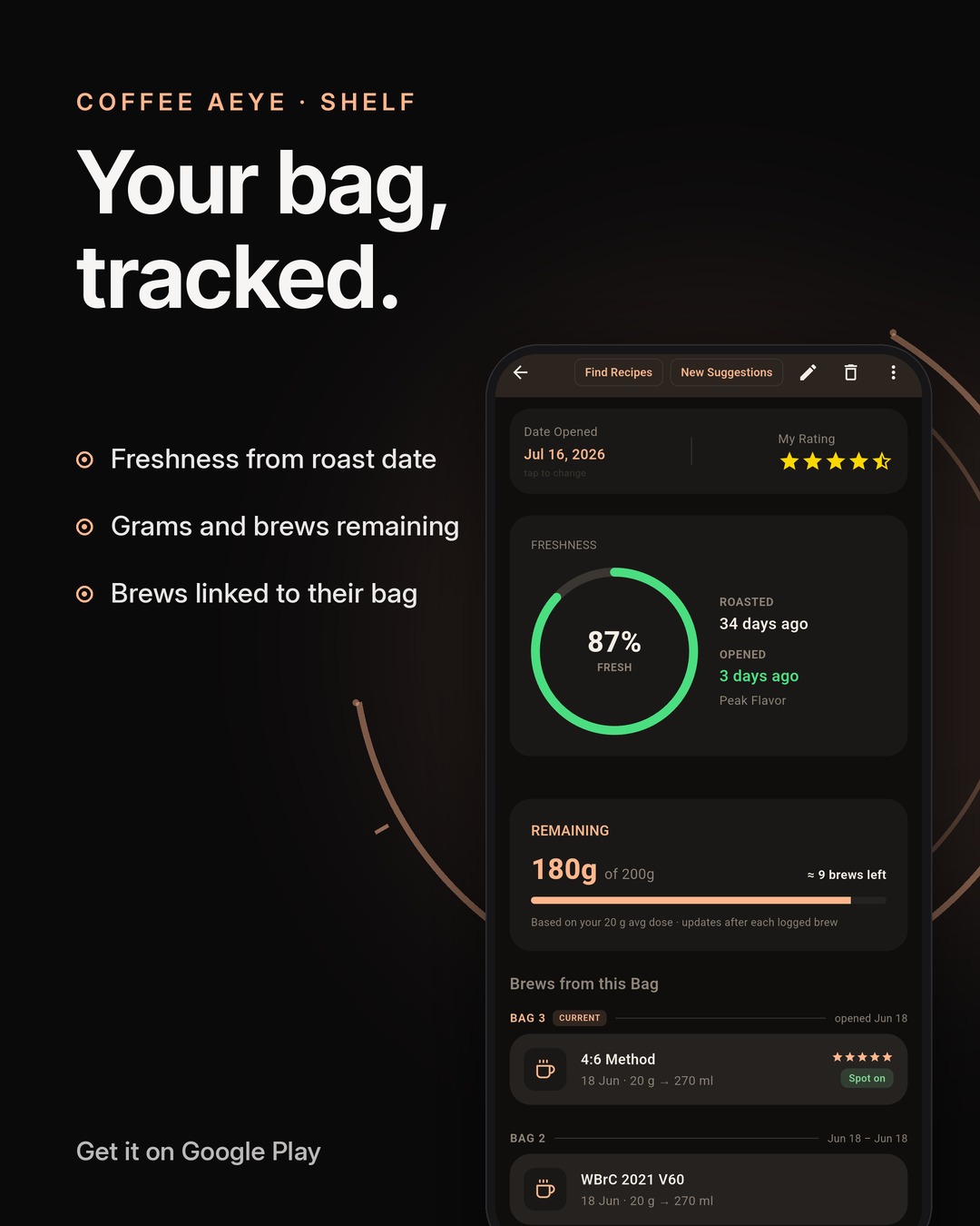 Bag tracked
